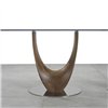 Mesa Axis Vidrio Redonda Pacini&Cappellini