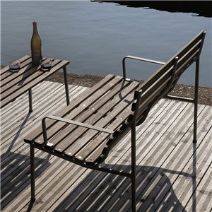 Banco Traverse Lounge Hay