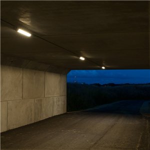 Lámpara AL 600 outdoor techo Louis Poulsen