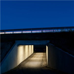 Lámpara AL 600 outdoor techo Louis Poulsen