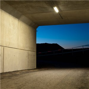 Lámpara AL 600 outdoor techo Louis Poulsen