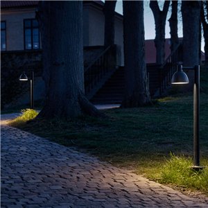 Lámpara pie Toldbod 155 Bollard outdoor Louis Poulsen