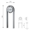 Lámpara pie Skot Bollard outdoor Louis Poulsen