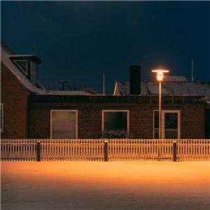 Lámpara pie Albertslund Mini Post outdoor Louis Poulsen