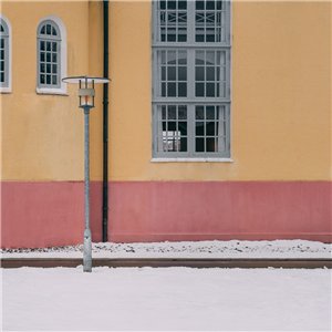 Lámpara pie Albertslund Mini Post outdoor Louis Poulsen