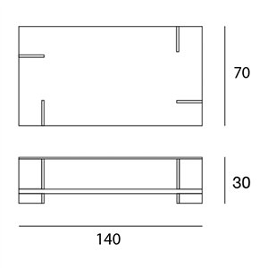 Mesa Centro Denny Pacini&Cappellini