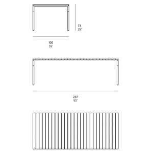 Mesa alta Onsen Gandia Blasco