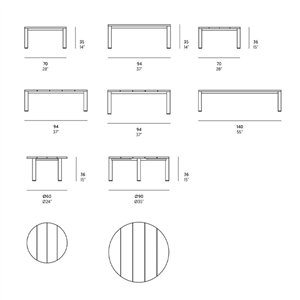 Mesa baja Bosc Gandia Blasco