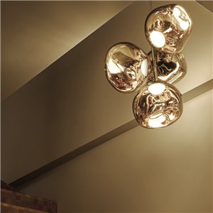 Lámpara suspensión Melt Chandelier Tom Dixon