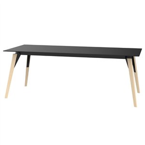 Mesa rectangular Faz Wood lounge Vondom