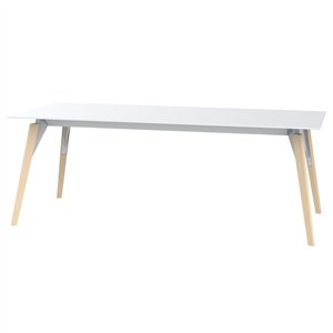 Mesa rectangular Faz Wood lounge Vondom