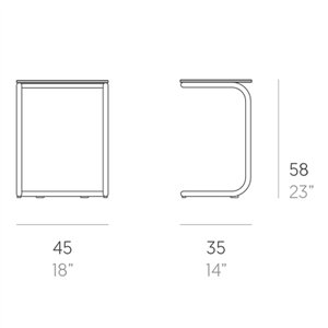 Mesa auxiliar Capa Gandia Blasco