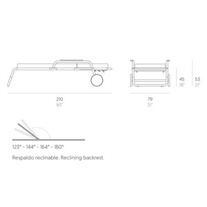 Tumbona Capa Gandia Blasco