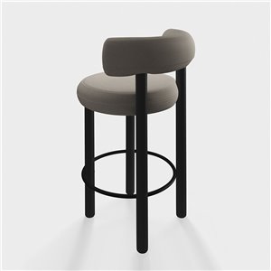 Taburete Fat acero Tom Dixon