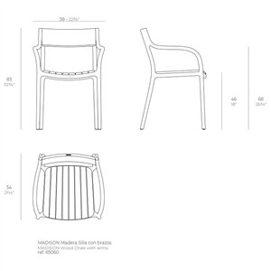 Sillón Madison lamas Vondom