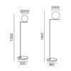 Lámpara pie IC Floor Outdoor Flos