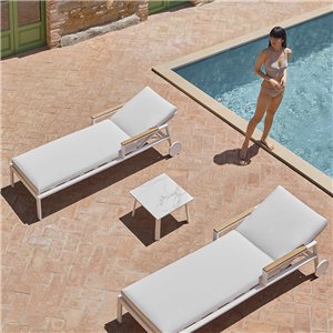 Mesa tumbona Timeless Gandia Blasco