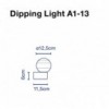 Aplique Dipping Light Oferta A1-13 Marset