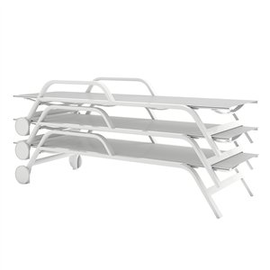 Tumbona con brazos Stack Gandia Blasco