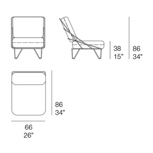 Butaca Valentina up Diabla Outdoor
