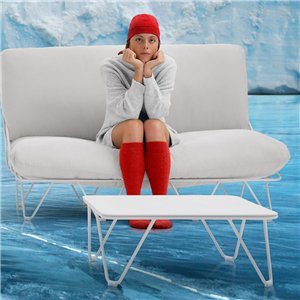 Mesa auxiliar Valentina up Diabla Outdoor