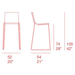 Taburete Vent Diabla Outdoor