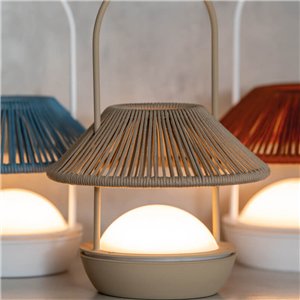 Lámpara sobremesa Candela cuerda FM iluminación