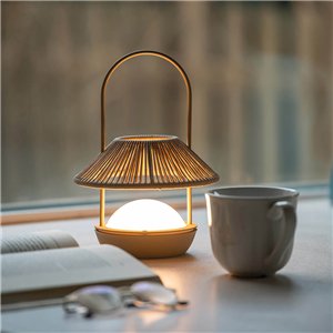 Lámpara sobremesa Candela cuerda FM iluminación