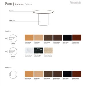 Mesa centro Faro Kendo