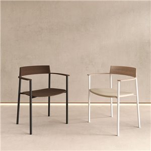 Sillón Perxa madera Viccarbe