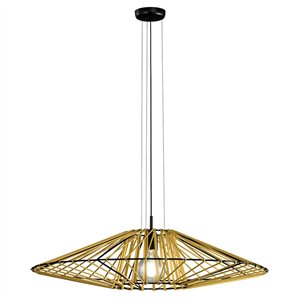 Lámpara de suspensión horizontal Bimba FM Iluminación