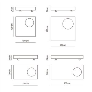 Mesa centro Plat kendo