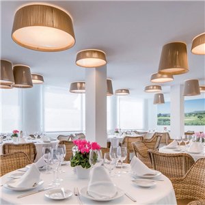 Plafón Drum FM iluminación