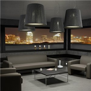 Lámpara de suspensión Drum FM iluminación