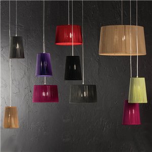 Lámpara de suspensión Drum FM iluminación