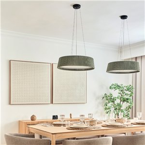 Lámpara de suspensión Drum FM iluminación