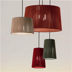 Lámpara de suspensión Drum FM iluminación