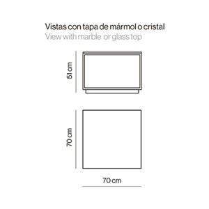 Mesa auxiliar Rita Lite Kendo