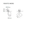 Foco techo remoto Circus Solo Vibia