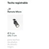 Foco techo remoto Circus Solo Vibia