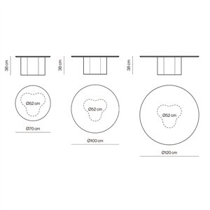 Mesa centro Stella Kendo