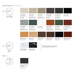 Mesa centro Toc mármol Kendo