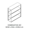 Librería New Order Combination 301 Hay