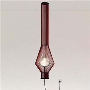 Lámpara de suspensión plug‑in Morgana FM iluminación