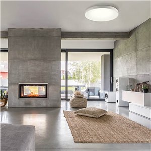 Plafón Pot Plano FM iluminación