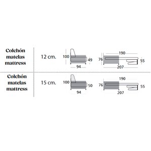 Sofá cama Lancaster Es Interiorismo