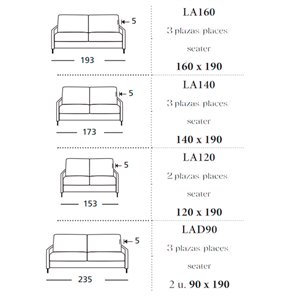 Sofá cama Lancaster Es Interiorismo