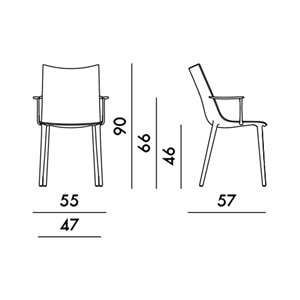 Sillón impreso H.H.H Kartell