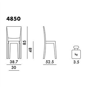 Silla La Marie Kartell
