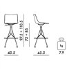 Taburete C.Koya Kartell